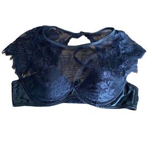 Frederick's of Hollywood Lace Bra Lingerie Medium Black